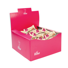 Viba Royal Nougat Minis im Karton 1,1 kg - Heller Haselnuss-Nougat mit Vollmilchschokolade (10 %)
